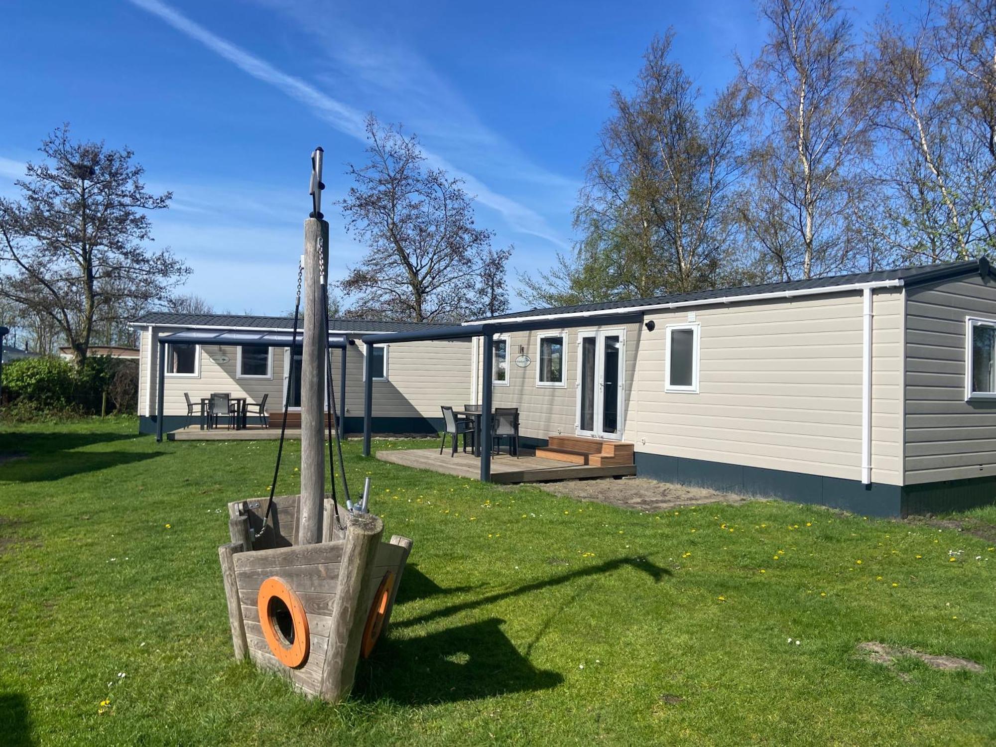 Camping De Duinhoeve Chalet Vogel Not For Companies Nieuw-Haamstede Exterior photo